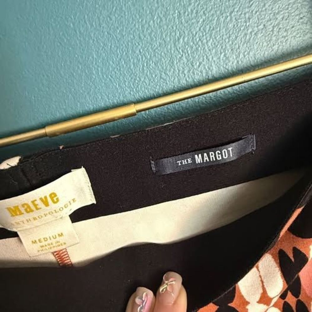 Maeve Geometic Margot pants - Picture 2 of 3